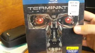 Terminator Bluray Anthology Best Buy Exclusive Unboxing
