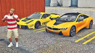 GTA 5 АВТОЖИЗНЬ - ФРАНКЛИН НЕ ЗНАЕТ КАКУЮ МАШИНУ ЕМУ ВЫБРАТЬ. ГОНКИ НА СУПЕРКАРЕ ⚡ГАРВИН