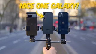 Galaxy S23 vs iPhone 14 vs Pixel 7! Camera Comparison Test! | VERSUS