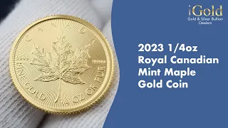 2023 1/4oz Royal Canadian Maple Gold Coin
