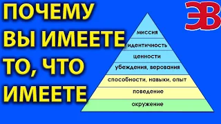 Почему вы имеете то, что имеете  Пирамида Дилтса