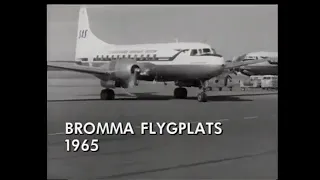 The Rolling Stones arriving in Sweden (1965)