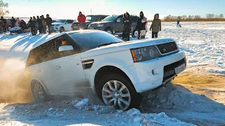 Strong Range Rover 5.0 vs Mercedes ML 320d | UAZ Patriot vs Mercedes G500