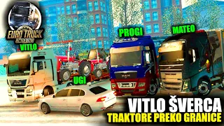 VITLO ŠVERCA TRAKTORE IZ BEOGRADA U ZAGREB ! * prešverco preko granice *