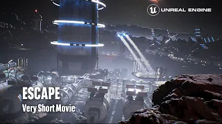 ESCAPE - Very Shortfilm - Mission to Minerva - #KB3Dchallenge - UE 5 Cinematic Lumen/Nanite