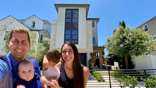 Touring a $1.8 MILLION NEW CONSTRUCTION HOME in Orange County California (Toll Brothers)