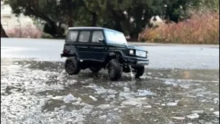 Tamiya CC-02 Mercedes G500 Having fun at Tomislavac ,Zagreb