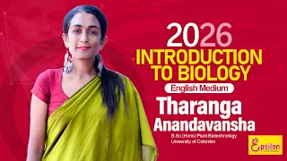 2026 A/L | Introduction to Biology | English Medium