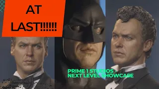 *WOOHOO!* BATMAN 89 and MICHAEL KEATON BRUCE WAYNE Statues | PRIME 1 STUDIOS NEXT LEVEL SHOWCASE X