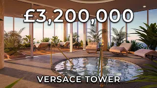 Living in a £3,200,000 VERSACE Apartment | London Real Estate