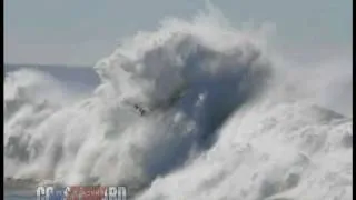 Smashing Through the Surf in Morro Bay