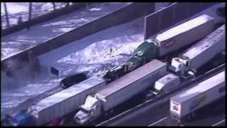 Raw: Massive Pa. Turnpike Pileup