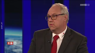 ZIB 2: Rot-Kreuz-Kommandant zur Impfpflicht-Debatte (28.7.2021)