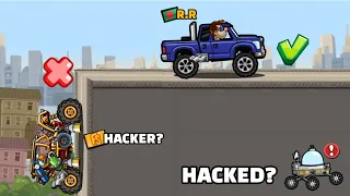 I BEAT A HACKER IN A MAP ? 🤔 8 EASY to HARD Challenges #68 | Hill Climb Racing 2