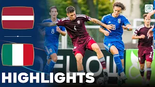 Italy vs Latvia | Highlights | U21 Euro Qualification 08-09-2023