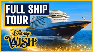 COMPLETE Disney Wish Cruise Ship Tour - See EVERYTHING on Board!