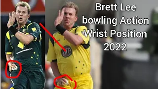 Brett Lee Bowling Action wrist Position 2022 explained how to bowl fast 160kph #trending