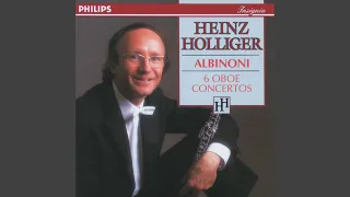 Albinoni: Concerto a 5 in D Minor, Op. 9, No. 2 for Oboe, Strings and Continuo - 2. Adagio