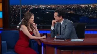 Anna Kendrick Geeks Out And Sings With Stephen