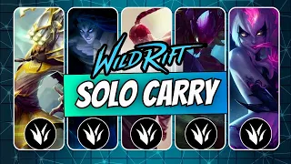 Best Junglers to SOLO CARRY in Ranked - Wild Rift