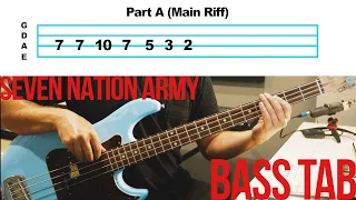Seven Nation Army // Beginner Bass Tab