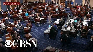 Protesters disrupt Kavanaugh confirmation vote