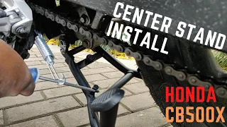 2019 Honda CB500X Center Stand Installation || Complete Step-by Step!