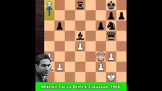 Mikhail Tal vs Bjorn Brinck-Claussen 1966