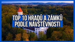 TOP 10 HRADŮ A ZÁMKŮ PODLE NÁVŠTĚVNOSTI ZA ROK 2022!