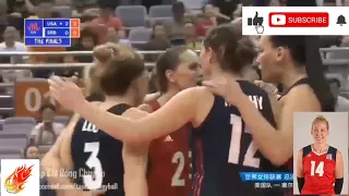 #VolleyballWorld #LoveVolleyball #USA Michelle Bartsch-Hackley - Volleyball Highlights ( USA )