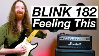 Feeling This by Blink 182 - Guitar Lesson & Tutorial