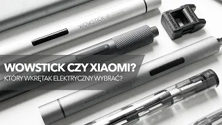 WOWSTICK TRY vs WOWSTICK 1F+ vs XIAOMI Electric precision screwdriver kit 24 in 1 + KONKURS