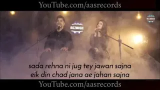 Rusya Na Kar Cover Lyrical Video   Tahir Abbas ft Rafeel Ijaz   Bizz Music Season 1    AAS RECORDS