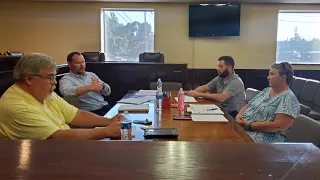 Jasper City Council Work Session September 2019