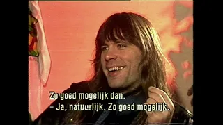 Iron Maiden Interview 1986 Holland