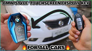 Convert Your Car Key Into BMW Style Touchscreen Smart Key | 1st Time on YouTube India