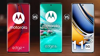 Moto Edge 40 Vs Moto Edge 40 Neo Vs Realme 11 Pro Plus - Full Comparison ⚡ #motoedge40neo