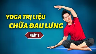 7 Ngày Yoga Giảm Đau Lưng - Phục hồi Thoái hóa lưng - Ngày 1 | Đặng Kim Ba Yoga Trị Liệu