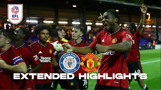 PENALTY DRAMA! Stockport County v Manchester United U21 extended highlights