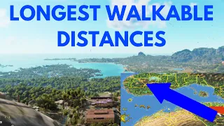 The Longest Walkable Distances in Video Games Top 25