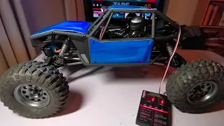 Axial capra vader skid hobbywing fusion 1800 fitted settings