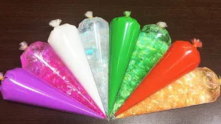 Making Slime with Piping Bags! Most Satisfying Slime Video★ASMR★#ASMR #PipingBags #120