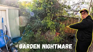 Homeowner was so THANKFUL when I REPAIRED his EXTREMELY overgrown Yard