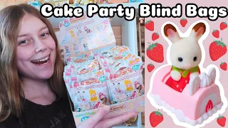 Let's open Cake Party Series Blind Bags! Brand New Sylvanian Families from Japan