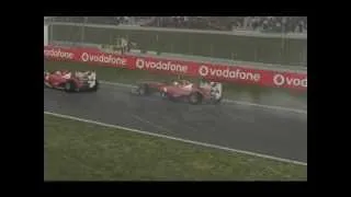 F1 2011 Felipe Massa overtakes Fernando Alonso