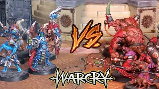 Disciples of Tzeentch vs Skaven | Warcry