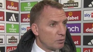 Brendan Rodgers- post match interview- celtic vs dundee 7-1