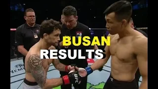 Korean Zombie vs Frankie Edgar results (UFC Busan card)