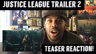 Justice League Trailer #2 Aquaman Teaser Reaction!! Unite The League!!