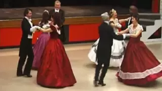 Quadrille Club dancing the Beseda Quadrille